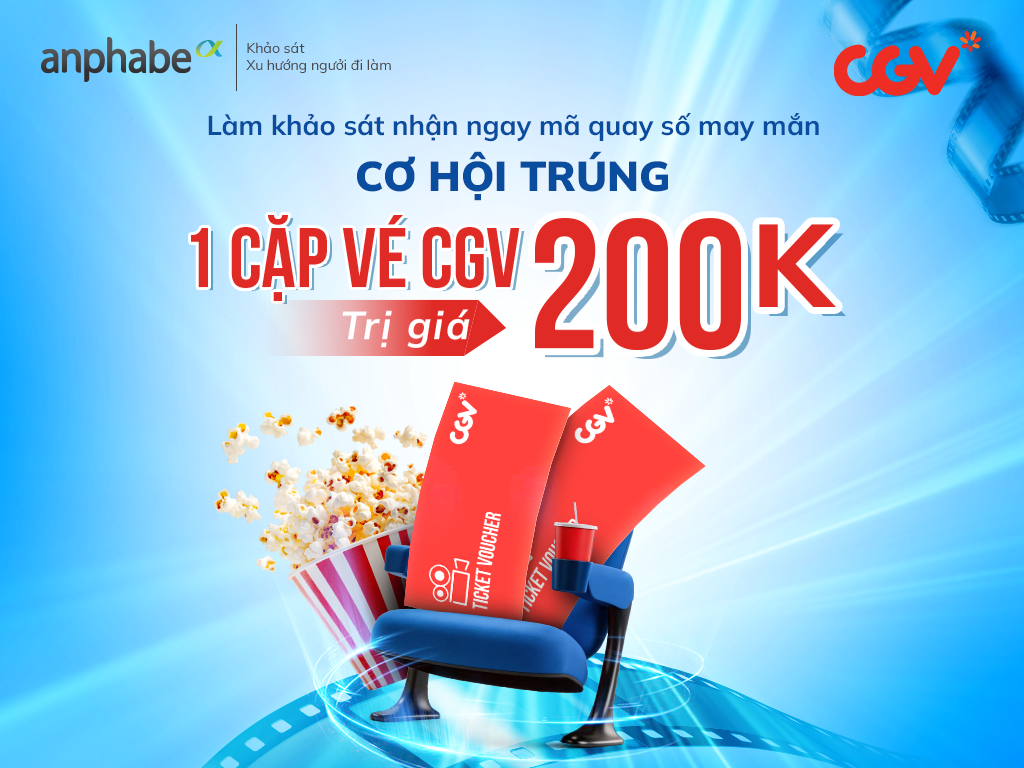 Cơ hội trúng quà từ CGV